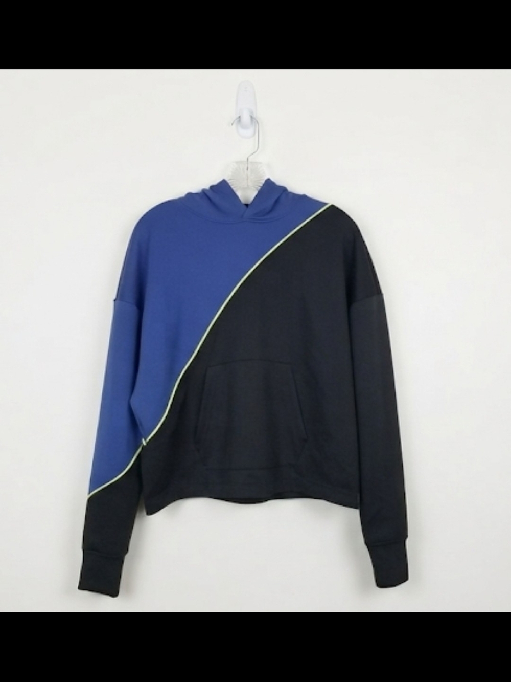 All Access Colorblock Crop Hoodie Sweatshirt Size M (Unisex)